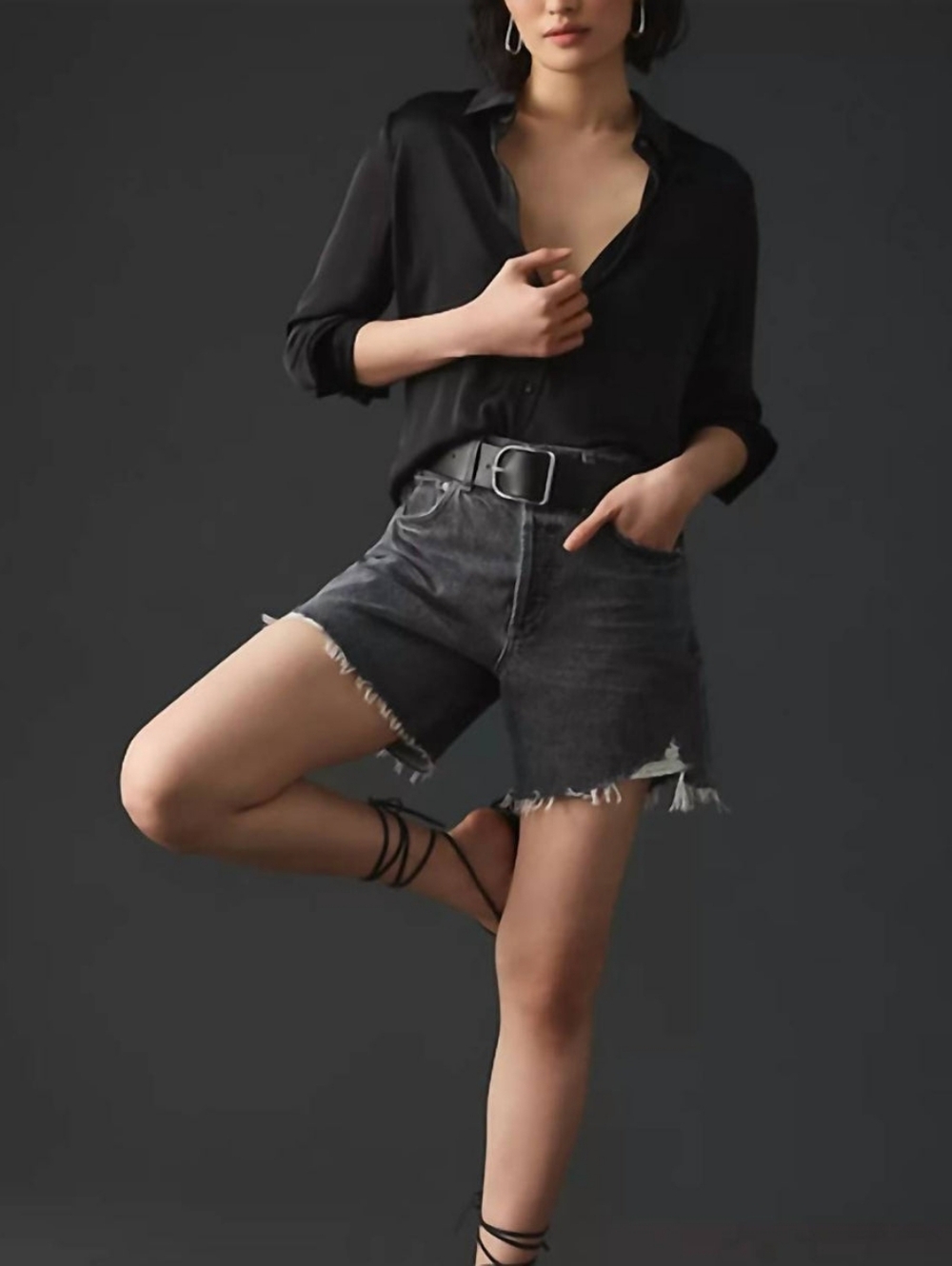 Citizens Of Humanity - Elle Short - Size 24 - Neutron NWT